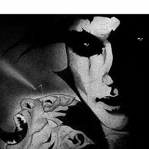 God and The Wild - Gothic Kunstdruck, fantastische Kunst, Ermächtigung dunkle Kunst, faszinierende Kunst, Vampir, jenseitig, obskure Kunst, mysteriöse Kunst