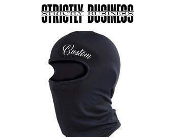 custom ski mask, custom face mask, custom mask, custom balaclava, custom text mask, custom text ski mask, gift for her, gift for him