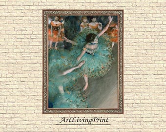 Edgar Degas Dancer Print: French Impressionism Vintage Pastel (Digital Download)