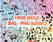 900+ Mega Svg Bundle, Svg Cricut Cut Files, Princess, Toy Story, Lion King, Stitch Svg, Cinderella, Mouse Mega Bundle, Silhouette, Cut Files