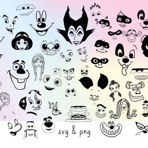 Mega Svg Bundle, Svg Cricut Cut Files, Princess, Toy Story, Lion King, Stitch Svg, Cinderella, Mouse Mega Bundle, Silhouette, Cut Files