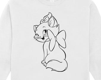 Marie Cat Svg, Fancy Cat svg, cute cat svg