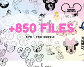 Mega Svg Bundle, Svg Cricut Cut Files, Princess, Toy Story, Lion King, Stitch Svg, Cinderella, Mouse Mega Bundle, Silhouette, Cut Files