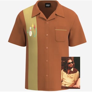 Mens Bowling Shirt | The Big Lebowski Movie Inspired| Gifts for Him