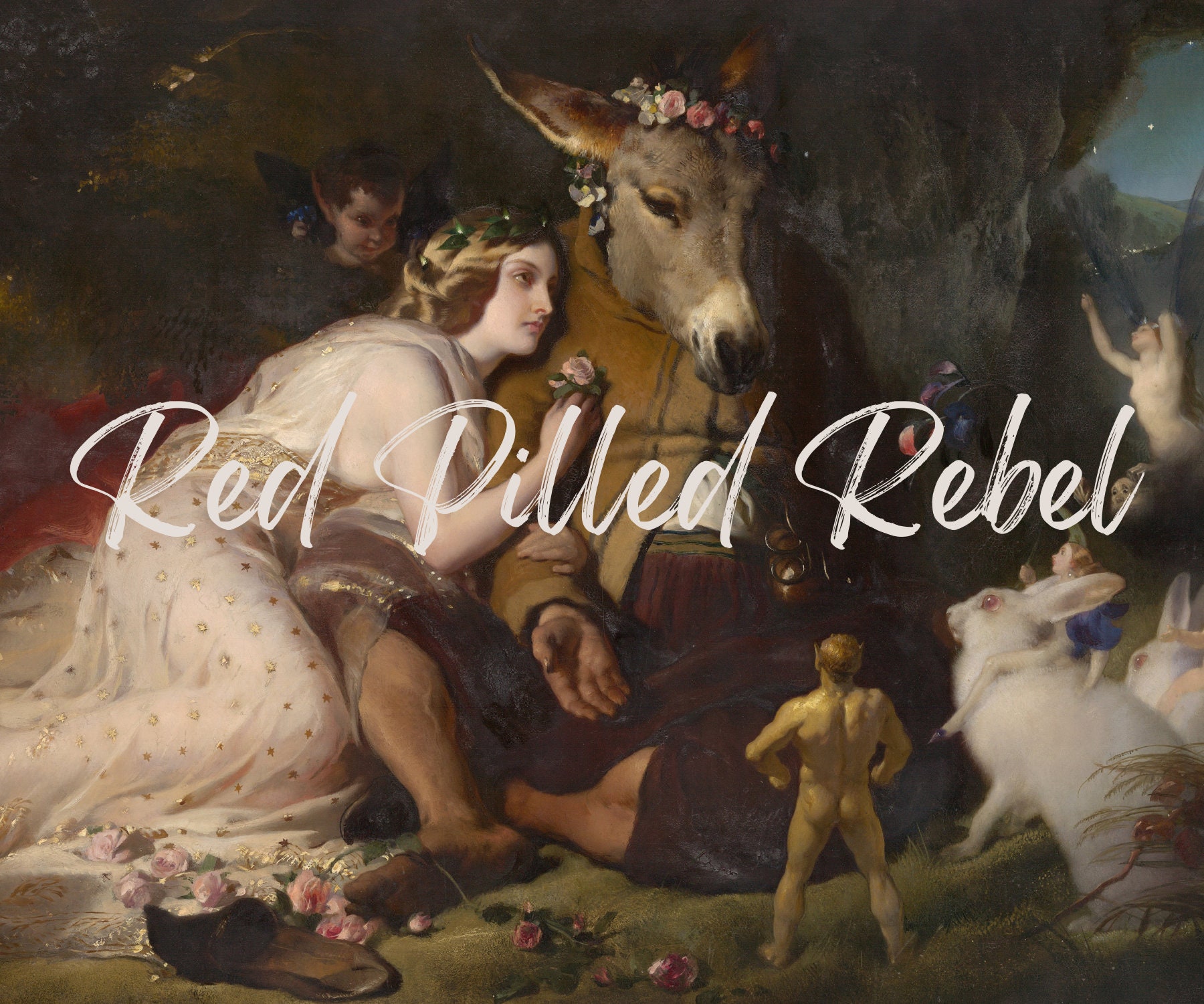 Midsummer Night's Dream Digital Printable Art Vintage - Etsy