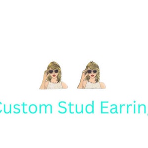 Cute Dainty Swiftie 1989 Earrings  Eras Tour Jewelry, Eras Merch,