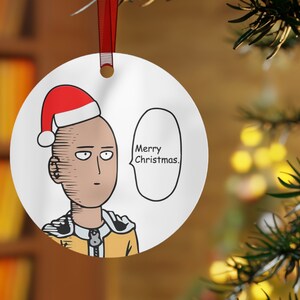 One punch man christmas ornament clearance
