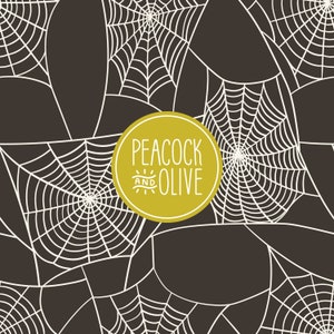 Seamless Pattern Halloween | Cute Spiderweb Cobweb Pattern for Kids Boys Girls | Digital Download File for Fabric & Paper | Commercial Use