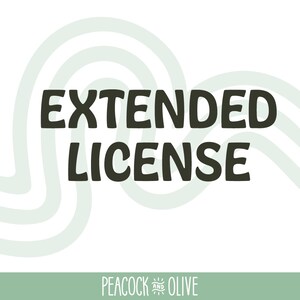 Extended License for One Design | For Commercial Use