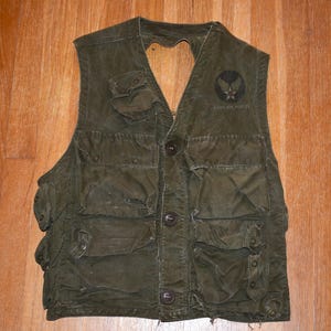 1940s WWII USAAF Emergency Sustenance Vest Type C Vintage