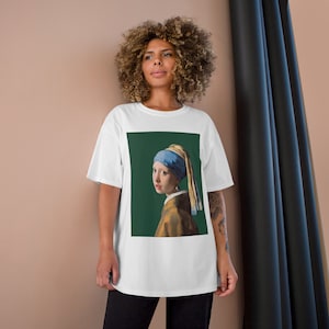 Girl with Pearl Earring T-Shirt - White
