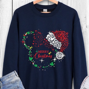 Mens mickey mouse christmas jumper deals
