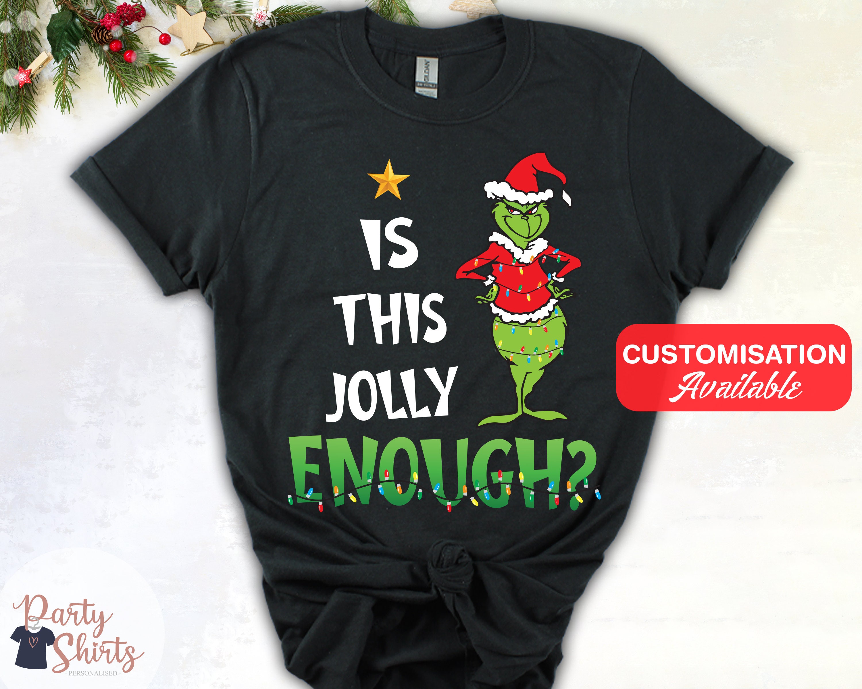 Is This Jolly Enough T-Shirt T-Shirt Is This Jolly Enough T-Shirt T-Shirt