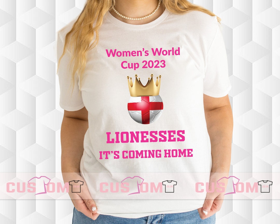 England Women World Cup 2023 Shirt UK Custom England Lioness Etsy