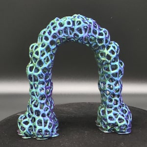 3D Printed Voronoi Aquarium Archway: Fish & Shrimp Shelter