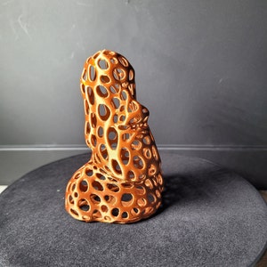Moai statue fish tank decoration