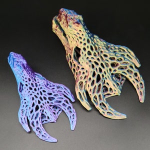 Curved Horn Dragon Skull Aquarium Decoration Shrimp Hide Fish Shelter image 3
