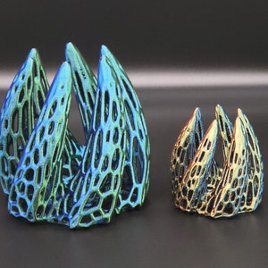 Fire Coral Spire Aquarium Decoration Shrimp Hide Fish Shelter Fish Tank Decor