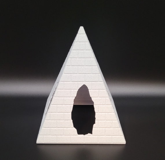 Rifugio Stampato 3D Per Pesci Betta E Gamberetti | Decorazione Acquario In Materiale Ecologico | Misura 8x11 Cm | Crea Un Habitat Sicuro