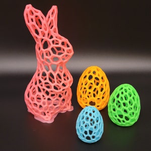 Bunny with Three Eggs Aquarium Decoration Fish Tank Decor Shrimp Hide Fish Shelter