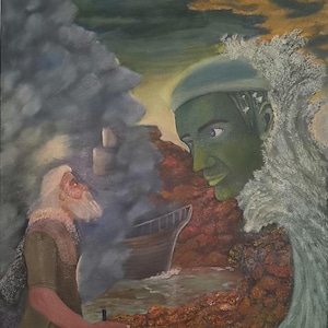 oil on canvas