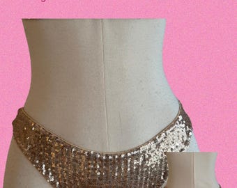 PDF sewing pattern hipster bikini