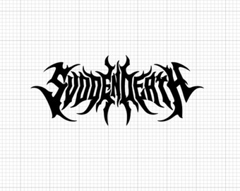 Svdden Death Vinyl Decal, EDM, Car, Laptop, Phone, Window, Bumper Sticker /Multiple Colors