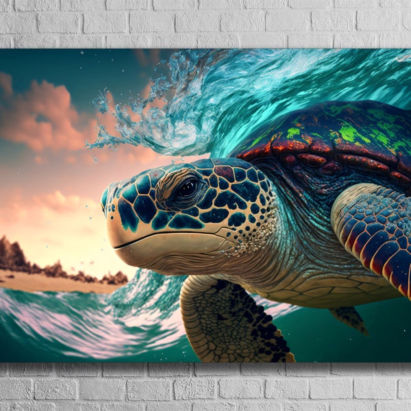 Tempered Glass Wall Art Panoramic Etsy