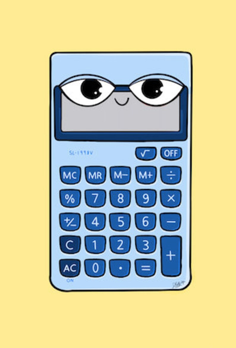 Calculator Cuties Bundle - Etsy