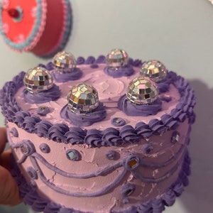 Disco Fake Cake