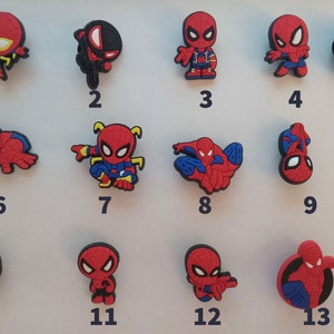 Spider-man Shoe/Bracelet Charms