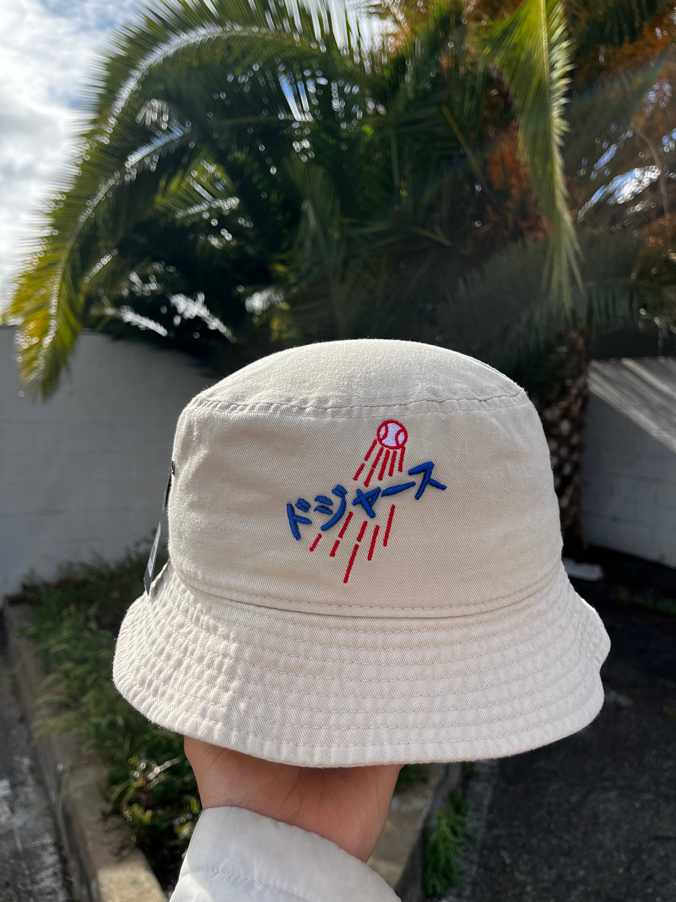 Japanese Dodgers Bucket Hat - Etsy