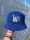LA x Hello Kitty Royal Blue Bucket Hat