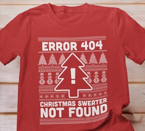 Pull 'Erreur 404' - Design Geek Et Humoristique Pour Développeur, Informaticien - Cadeau Noël Ou Anniversaire