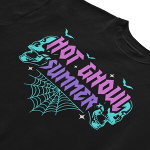 Hot Ghoul Summer Shirt, Goth Summer Shirt, Spooky Summer Shirt, Spooky Ghoul Summer, Haunt Ghoul Summer Shirt, Hot Ghoul Summer Goth Shirt bild 3