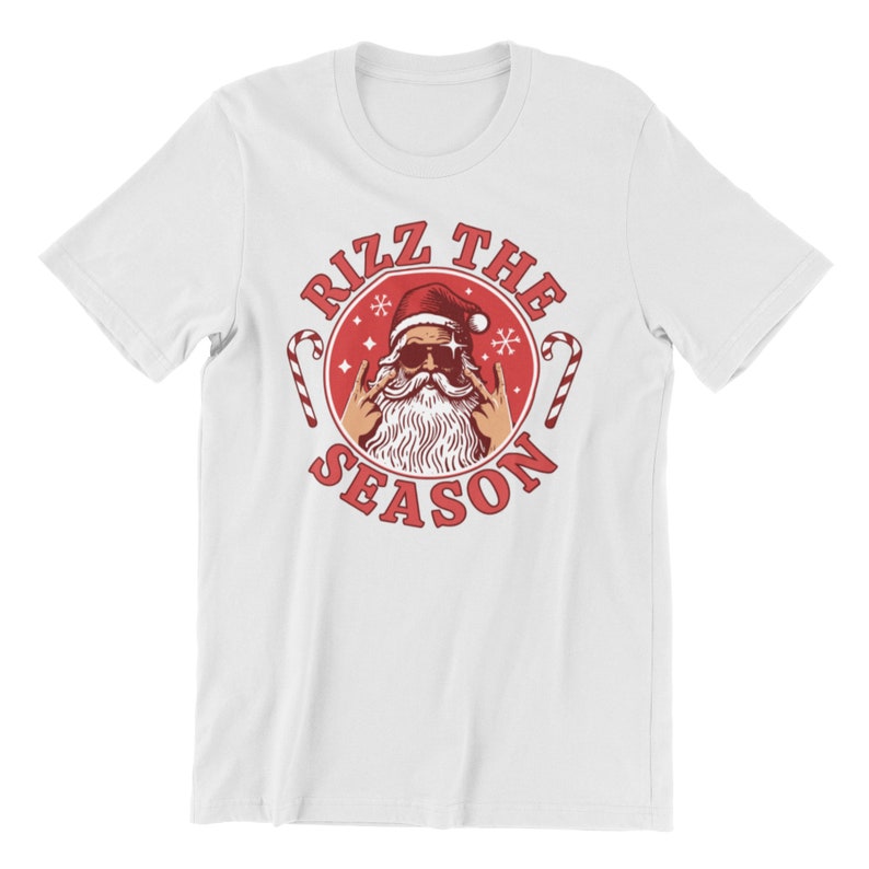 Flowery Rizz Rizz the Season Shirt, Merry Rizzmas Shirt, W Rizz Christmas Shirt ...