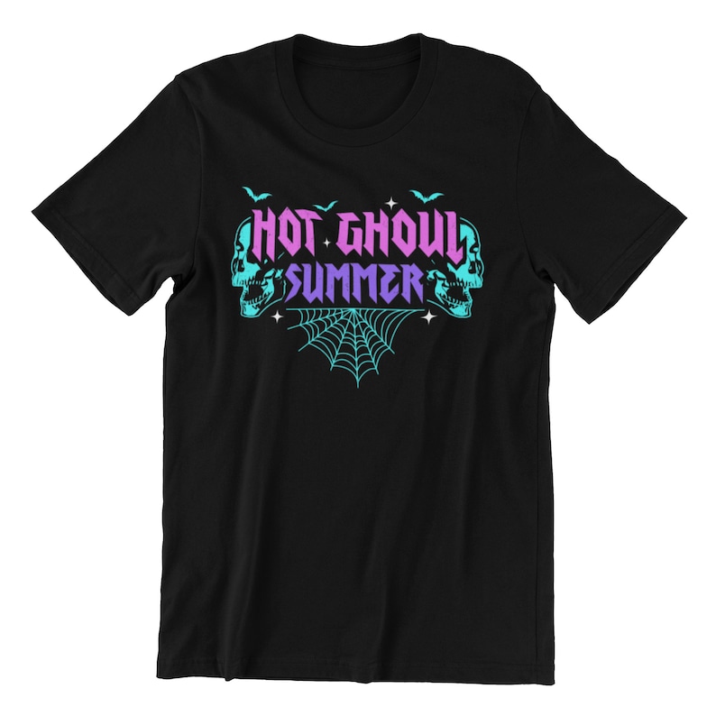Hot Ghoul Summer Shirt, Goth Summer Shirt, Spooky Summer Shirt, Spooky Ghoul Summer, Haunt Ghoul Summer Shirt, Hot Ghoul Summer Goth Shirt Black
