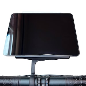Zwift Trainer Tray för surfplattor eller telefoner för stationär cykling och stationär cykling, iPad-hållare för inomhuscykling passar Wahoo och Garmin GPS-fäste bild 4