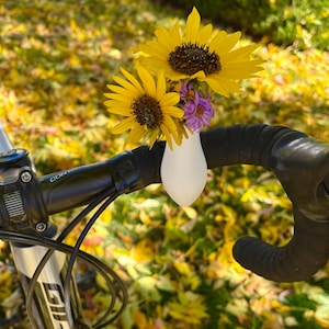 Bike Flower Vase for Handlebars Fun Biking Accessory for Summer, Flower Vase for Biking, a Great Gift for Bikers image 5