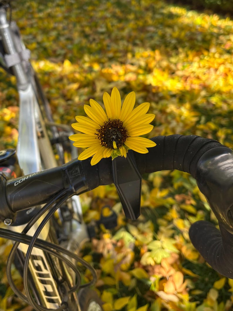 Bike Flower Vase for Handlebars Fun Biking Accessory for Summer, Flower Vase for Biking, a Great Gift for Bikers image 4