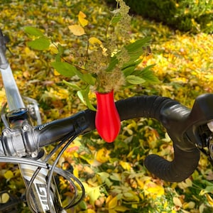 Bike Flower Vase for Handlebars Fun Biking Accessory for Summer, Flower Vase for Biking, a Great Gift for Bikers image 4