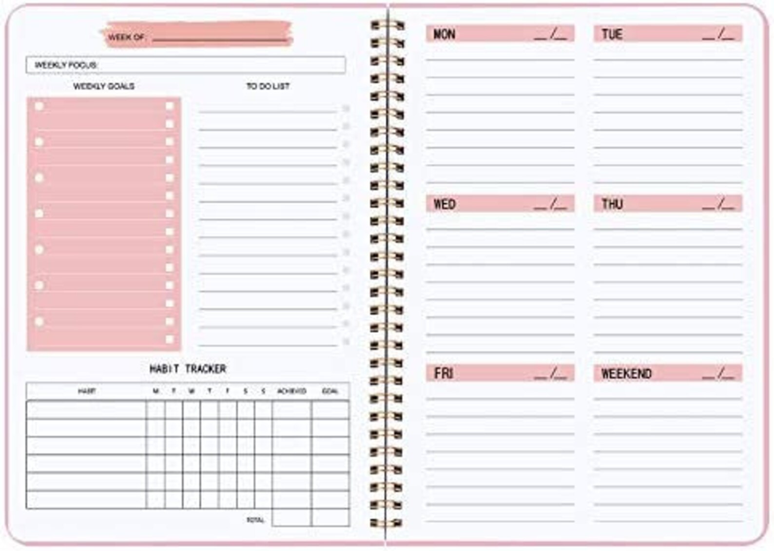 Printable ADHD Planner - Etsy