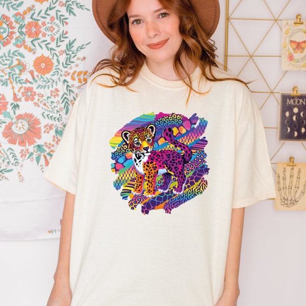 90s Lisa Frank Shirt, Lisa Frank Tiger Shirt, 90's Inspired Shirt, Adult Youth Toddler Shirt, ROM170