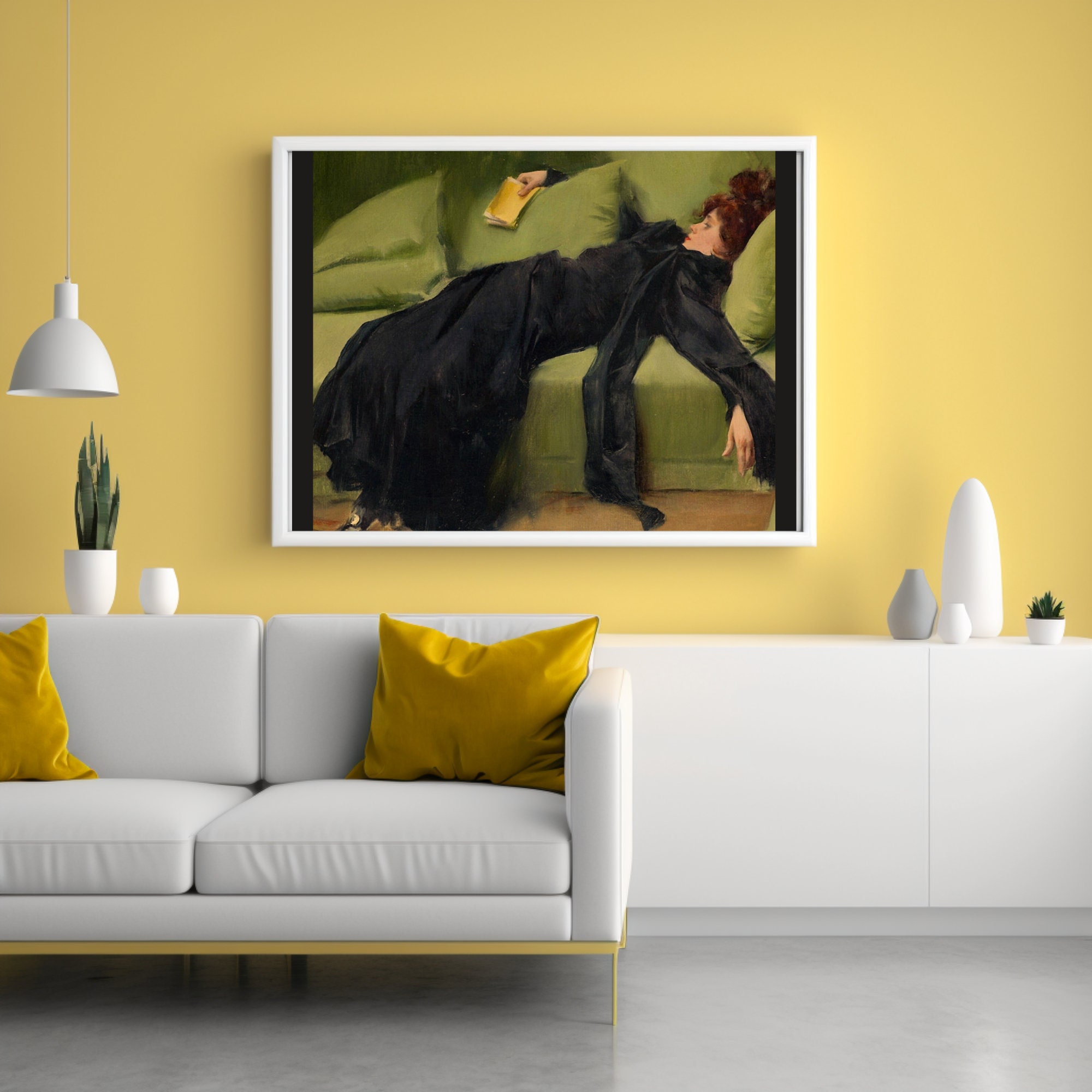 Decadent Young Woman Art Print - Etsy