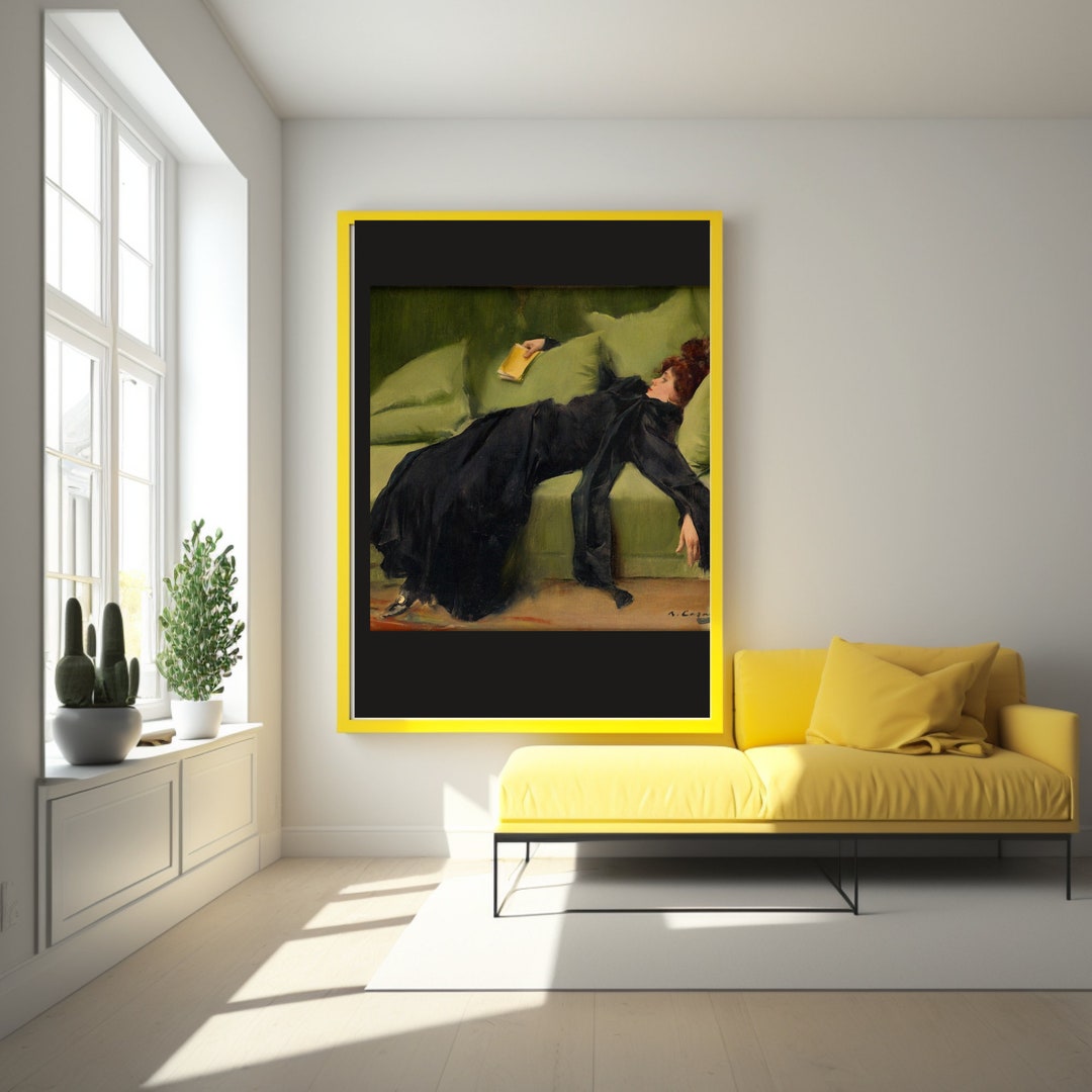 Decadent Young Woman Art Print - Etsy