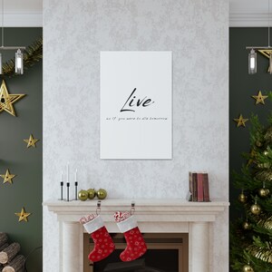 Home Motivation and Quotes Art Decor Borderless Canvas for Home , Office , Business , Perfect for Personal Use and Gifts