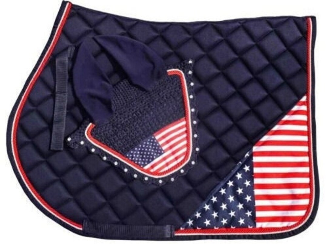 American Flag Saddle Pad 4th of July Independence Day All - Etsy