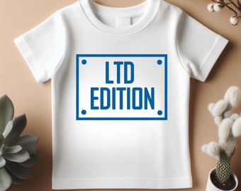 Limited Edition Funny Shirt Gifts for Kids, Cute Baby Tees for Boys, Daughter Gift Ideas, Beach Shirt for Babies