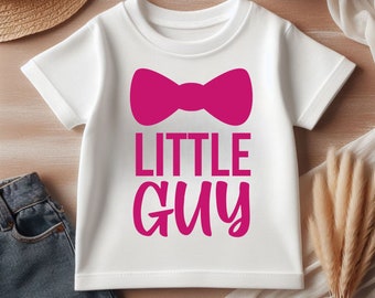 Little Guy Christmas Gift Ideas, Funny Shirt for Baby Boys, Kids Birthday Shirt with Customized Designs