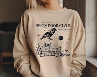 Spicy Book Clup Sweatshirt, Morally Grey Book Club,Dark Romance Book Club Hoodie, Spooky Season Sweater, Smut Book Club, SAS1056